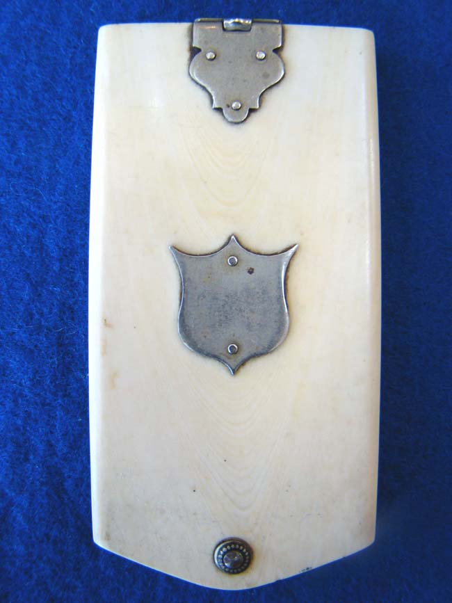 A Civil War era ivory folding pocket Calendar circa 1865 — image 2